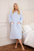 Camille Women's Supersoft Fleece Button Front Housecoat with Pockets
