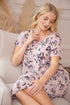 Womens Lightweight Floral Print Nightdress
