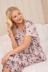 Womens Lightweight Floral Print Nightdress