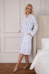 Womens Luxury 100% Cotton Lightweight Porcelain Floral Wrap