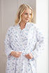 Womens Luxury 100% Cotton Lightweight Porcelain Floral Wrap