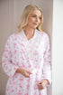 Womens Luxury 100% Cotton Lightweight Porcelain Floral Wrap