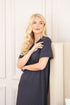 Womens 100% Organic Cotton Classic Full Length Short Sleeved Nightdress