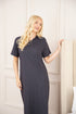 Womens 100% Organic Cotton Classic Full Length Short Sleeved Nightdress