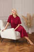 Womens 100% Organic Cotton Classic Full Length Short Sleeved Nightdress