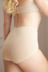 Womens Nude Beige Three Pack Cotton Maxi Briefs
