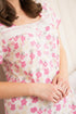 Womens Lightweight Jersey Cotton Short Sleeve Floral Nightdresses