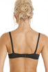 Womens Underwired Black Bandeau Cup T-Shirt Multiway Strapless Everyday Bra