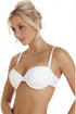 Womens Underwired White Bandeau Cup T-Shirt Multiway Strapless Everyday Bra