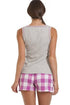 Camille Women's Short Leg Pyjama Set Nightwear
