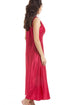 Luxury Red Lace Satin Chemise