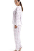 Classic Jersey Cotton Pink Floral Print Pyjama Set