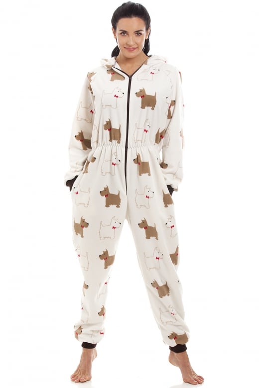 Camille Womens Super Soft Fleece Onesies 