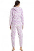 Camille Womens Purple Heart Onesie