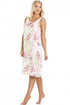 Classic Sleeveless Floral Chemise