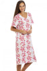 Womens Short Sleeve Knee Length Nightdress