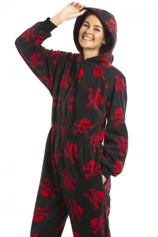 Camille Womens Super Soft Fleece Onesies 