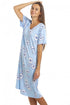 Womens Short Sleeve Knee Length Nightdress