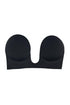 Black One Piece Micro Fibre Underwire Push Up Bra