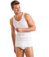 Haigman Three Pack White Vests