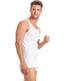 Haigman Three Pack White Vests