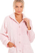 Womens Supersoft Button Front Diamond Print Housecoat