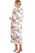 Womens Floral Katie Zip Robes 