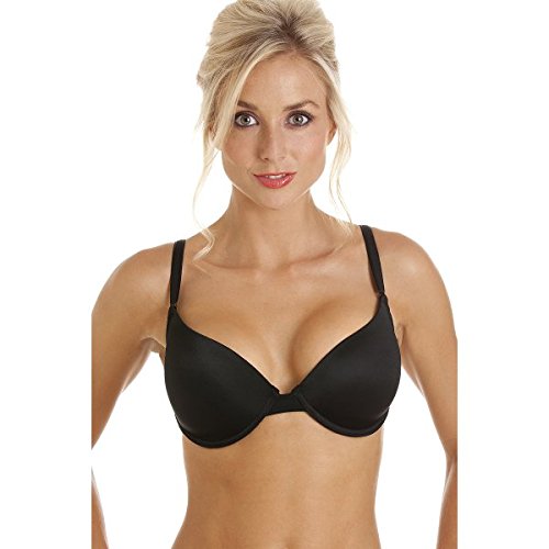 Camille Women's Underwired Multiway Bra in Black Moulded Cup Lingerie
