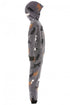 Camille Childrens Grey Cat Print Onesies