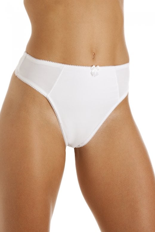 Womens Micro-Fibre 2 Pack Control Thongs
