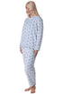 Camille Women's Supersoft Fleece Full Length Pyjama Set with Elasticated Waist