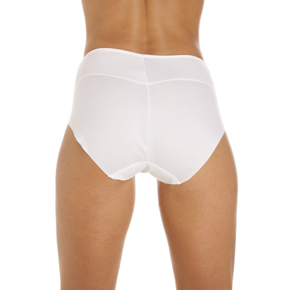 Womens Two Pack Seamless White Control Briefs