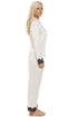 Luxury Antique Ivory Satin Full Length Pyjama Set