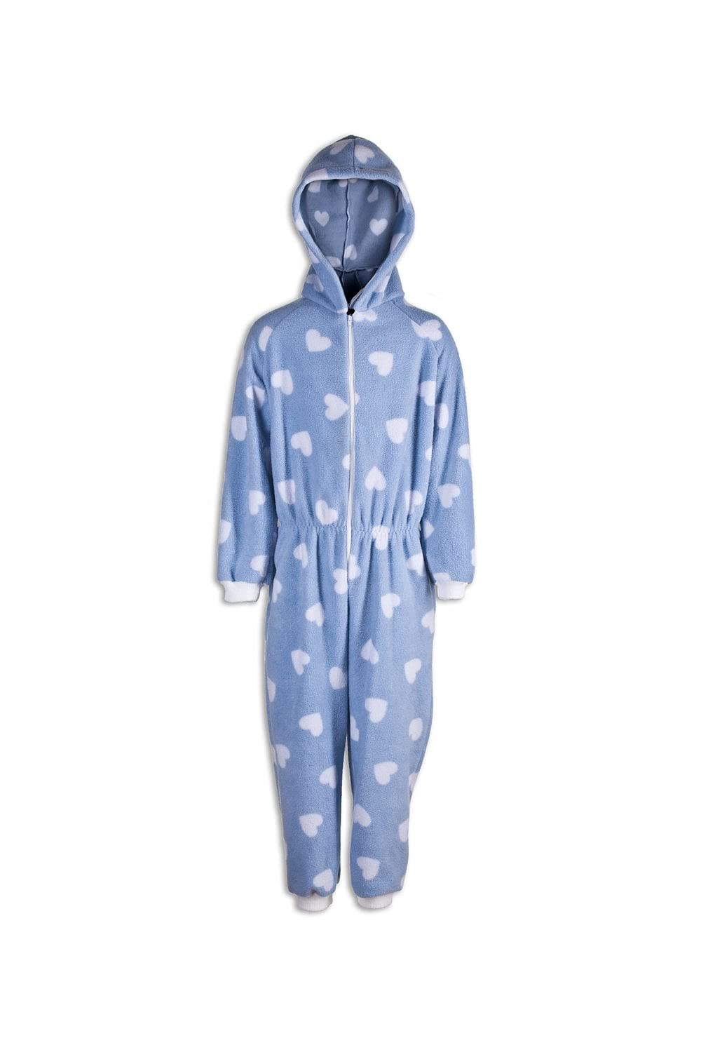 Camille Childrens Blue & White Heart Print Onesies