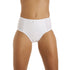 Womens Two Pack White High Waist Briefs 