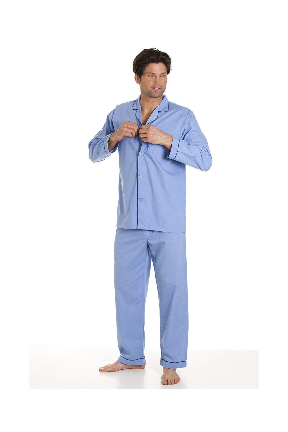 Classic Style Mens Various Colour Full Length Pyjama Set