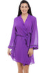Womens Various Lightweight Chiffon Chemise & Wrap Set