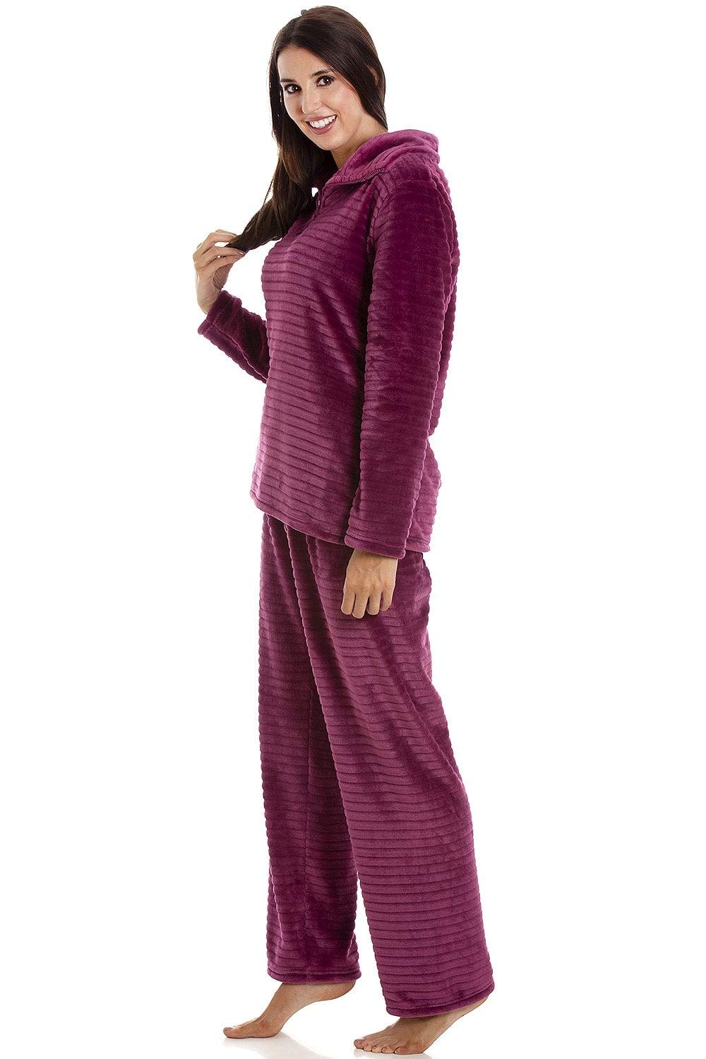 Camille Womens Striped Pyjama Sets
