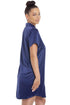 Camille Women's Nightshirt Knee Length Satin Dress Ladies Nightwear