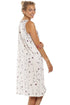 Cream Sleeveless Poppy Print Nightdress 