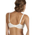 Womens Ivory Underwired Lace Full Cup Bra
