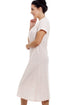 Womens Pink Lightweight Glitter Heart Nightdress