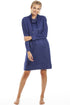 Long Sleeve Cowl Neck Lightweight Knitted Hacci Nightdress