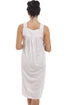 Womens Floral Pinstriped Sleeveless Nightdresses