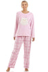 Womens Supersoft Warm Fleece Character Pyjama Sets