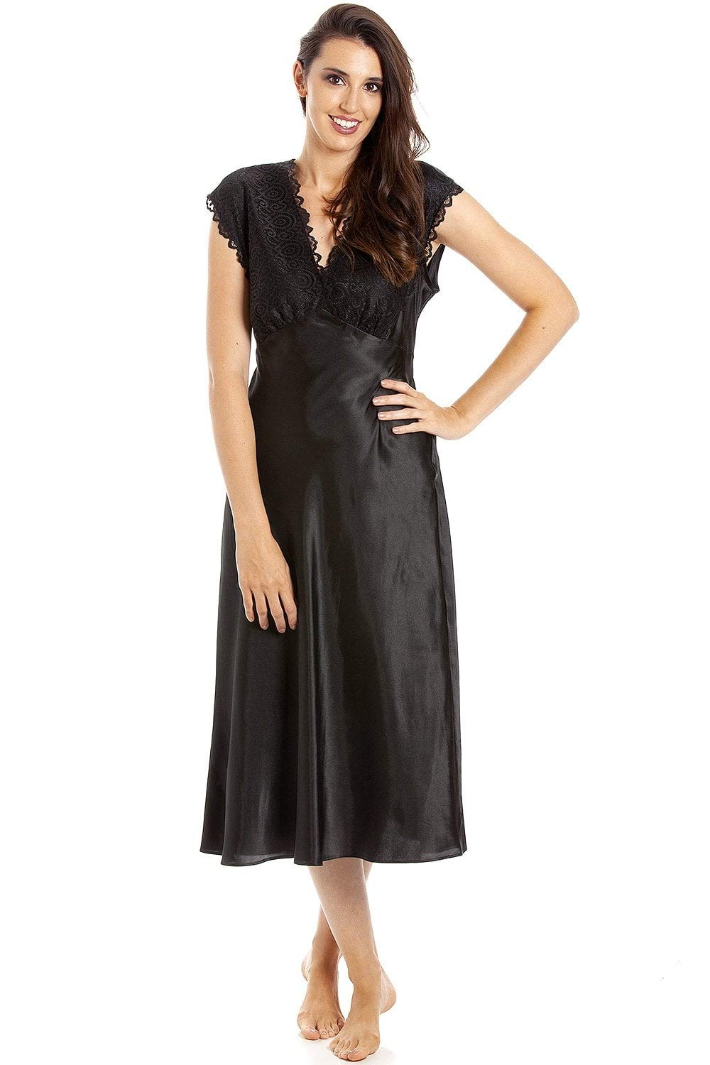 Camille Womens Satin Chemises