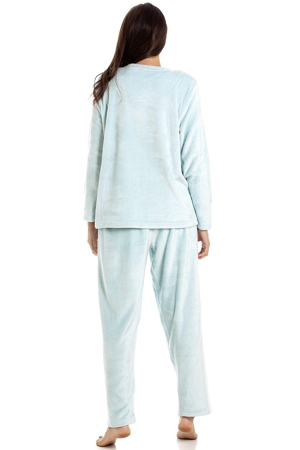 Womens Supersoft Warm Fleece Character Pyjama Sets