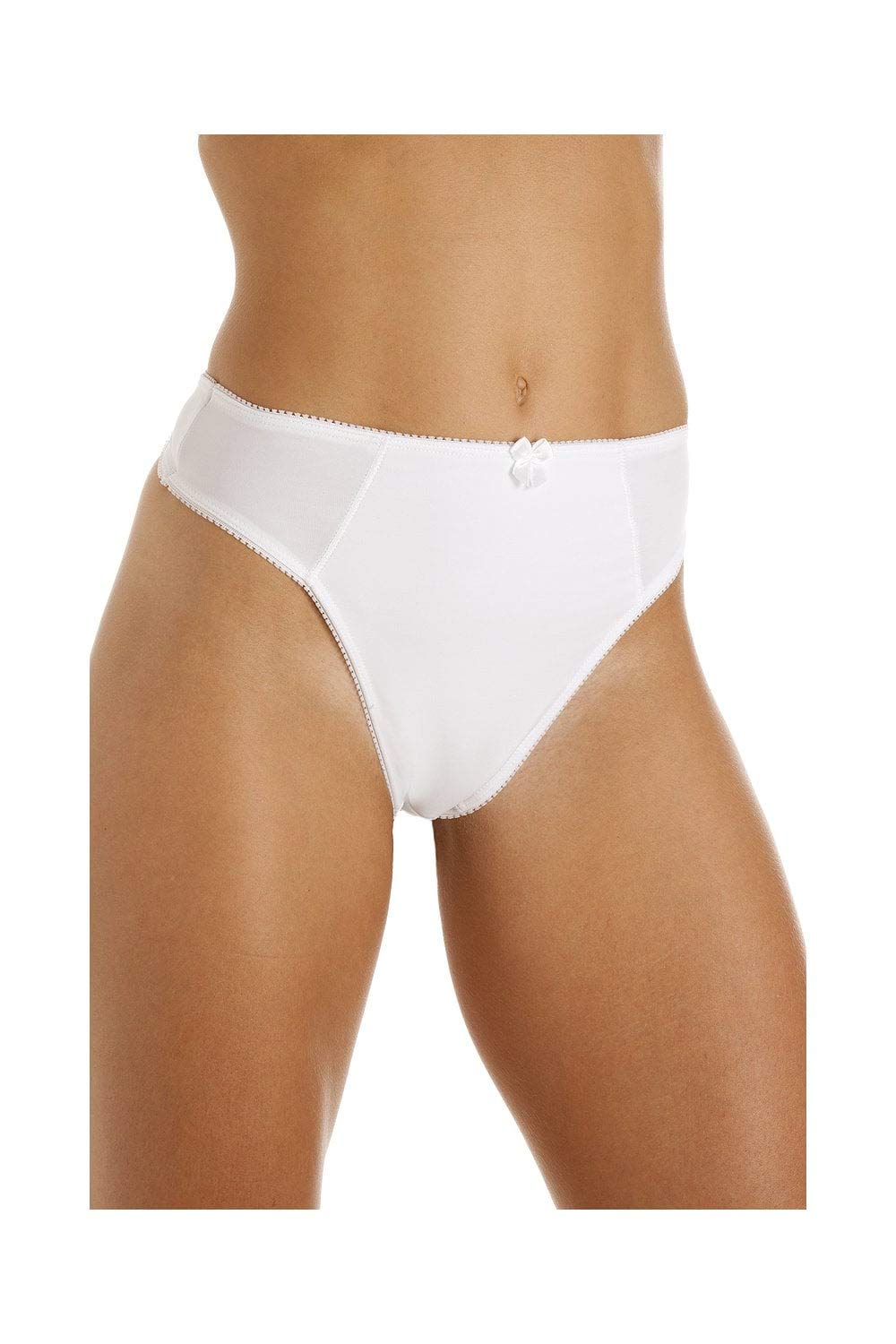 Womens Micro-Fibre 2 Pack Control Thongs