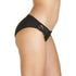 Three Pack Black Serenity Jacquard High Leg Briefs
