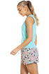 Womens Pug & Cat Short Pyjama Sets